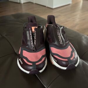 adidas Women's Pink and Dark Purple Athletic Shoes